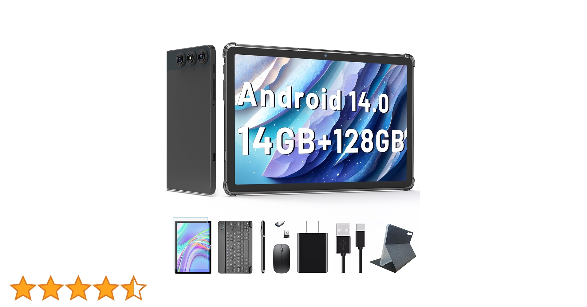 Android14 タブレット 10.1インチ 10GB+64GB Wi-Fi Amazon.co.jp: Android14タブレット2024新登場タブレット10インチwi-fi